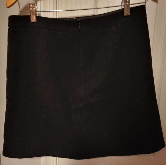 J. Crew Mercantile black Classic black mini skirt size 6 - Picture 3 of 4